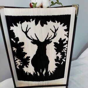 Upcycled Book Sculpture Unique gift deer
